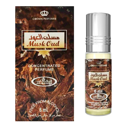 масляные духи Муск Уд Аль-Рехаб (Musk Oud Al-Rehab), 6 мл