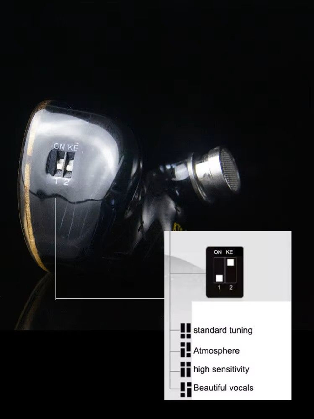 Наушники проводные Myer-Audio SLIIVO SLT6, внутриканальные, без микрофона, 3.5 мм, 4.4 мм