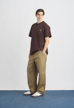 Carhartt WIP Базовая футболка - Коричневый