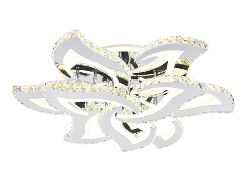 Светильник потолочный светодиодный с пультом FA1725/6+3 CH хром 180W 3000K/4200K/6400K 680*610*120 (ПДУ РАДИО 2.4G)