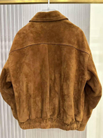 Бомбер из замши «Camel»
