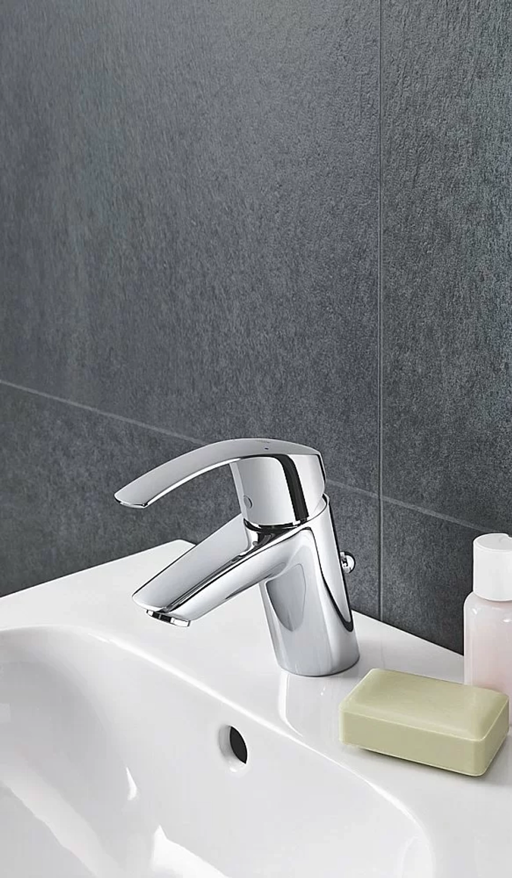 Раковина на полупьедестале Grohe Euro Ceramic 45 белая