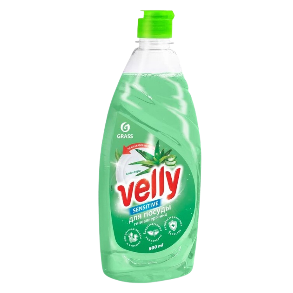 Средство для мытья посуды Grass Velly Алоэ вера 0.5 л
