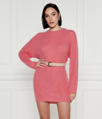 Хлопковое платье Pinko - розовый(104087 A23O)