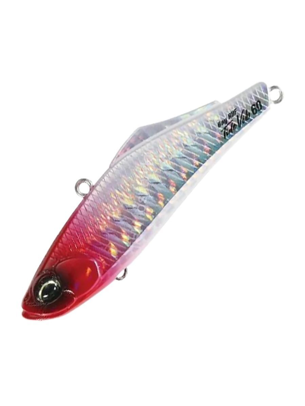 Воблер DUO Bay Ruf Tide Vib 80, CEA0737 Lime Head Clear Gigo, 80 мм, 25 г, тонущий, виб