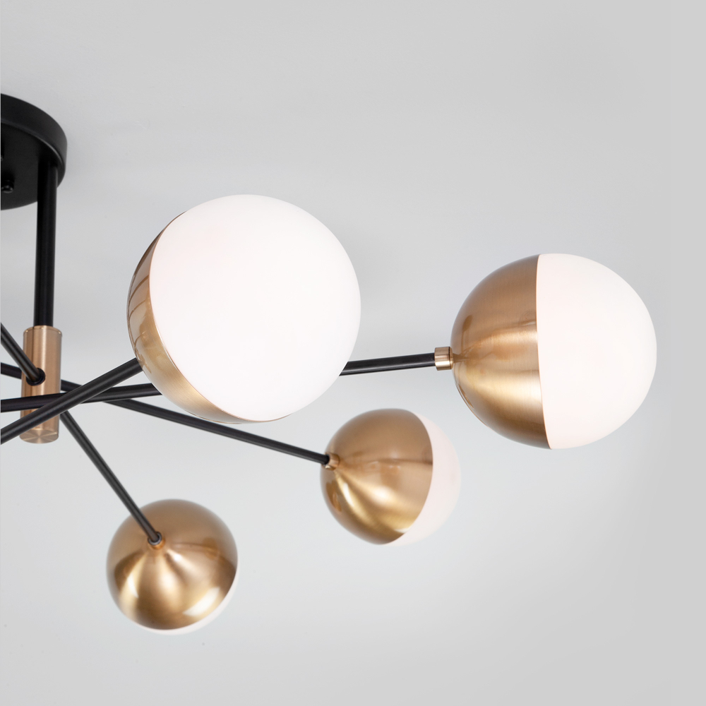 Потолочная люстра 70129/8 латунь