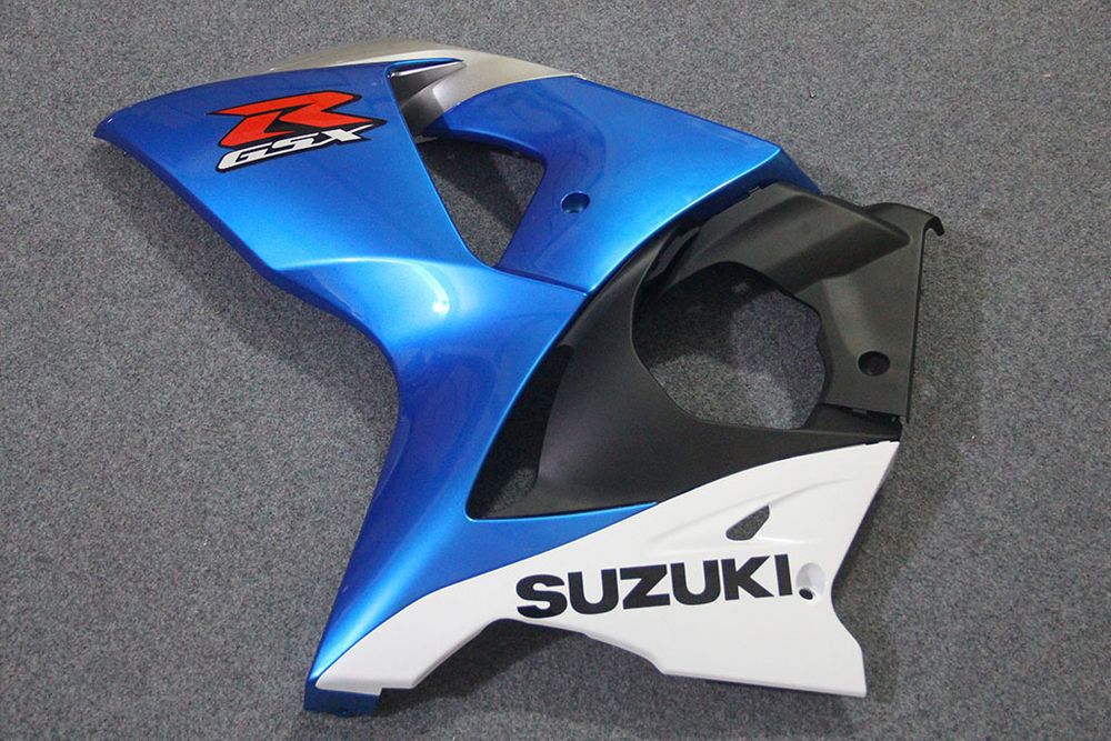 Комплект пластика для мотоцикла Suzuki GSX-R1000 09-15 Сине-Белый