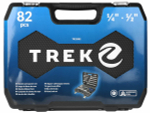 Набор инструментов 1/4", 1/2" 6 граней 82 предмета TREK (TR22082)