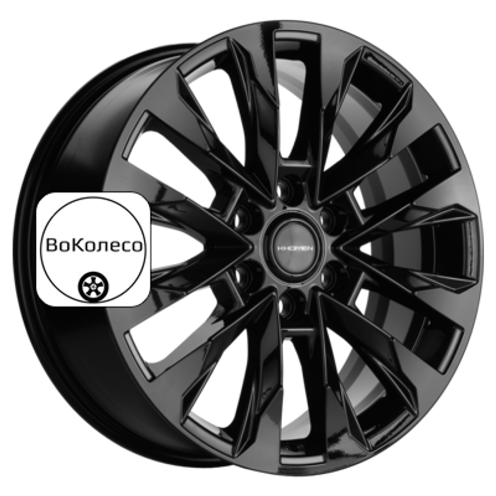 8x20/6x114,3 ET40 D67,1 KHW2010 (Mohave) Black Khomen Wheels