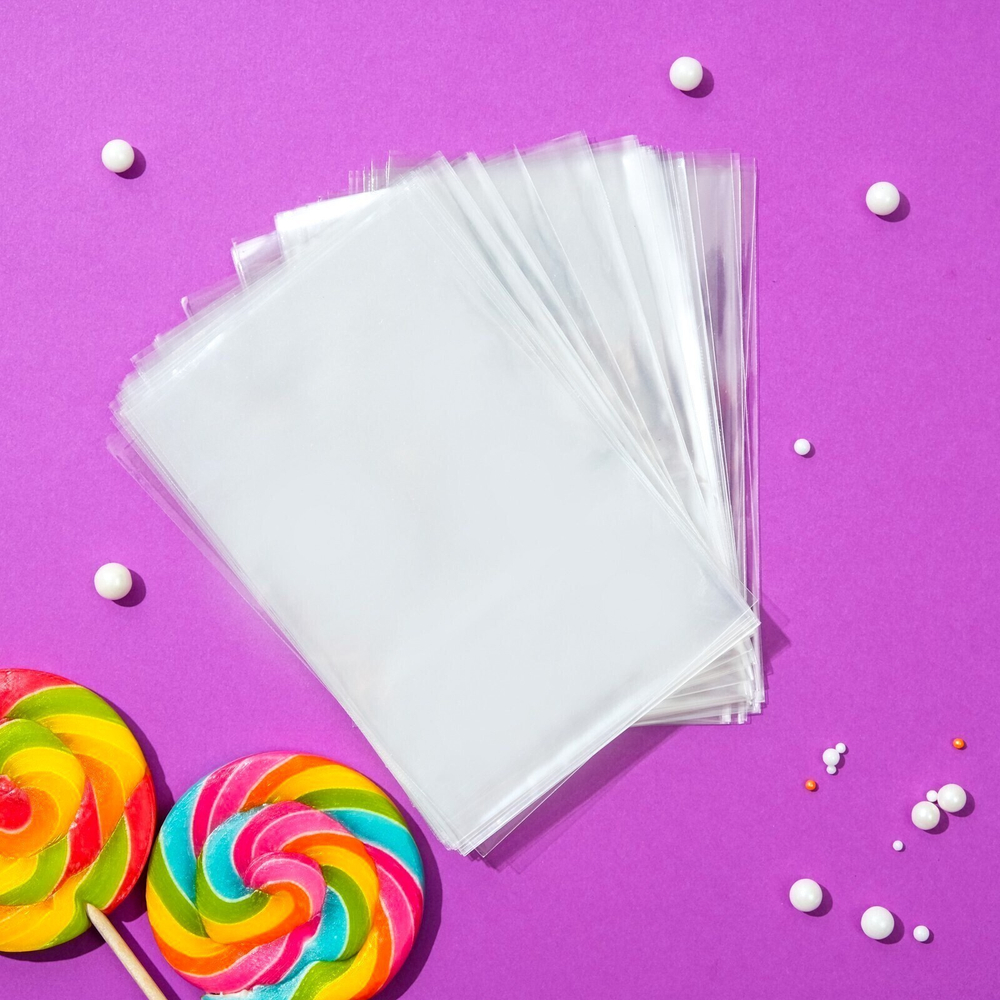 Пакет без липкой ленты 15 х 20 см. 100 шт