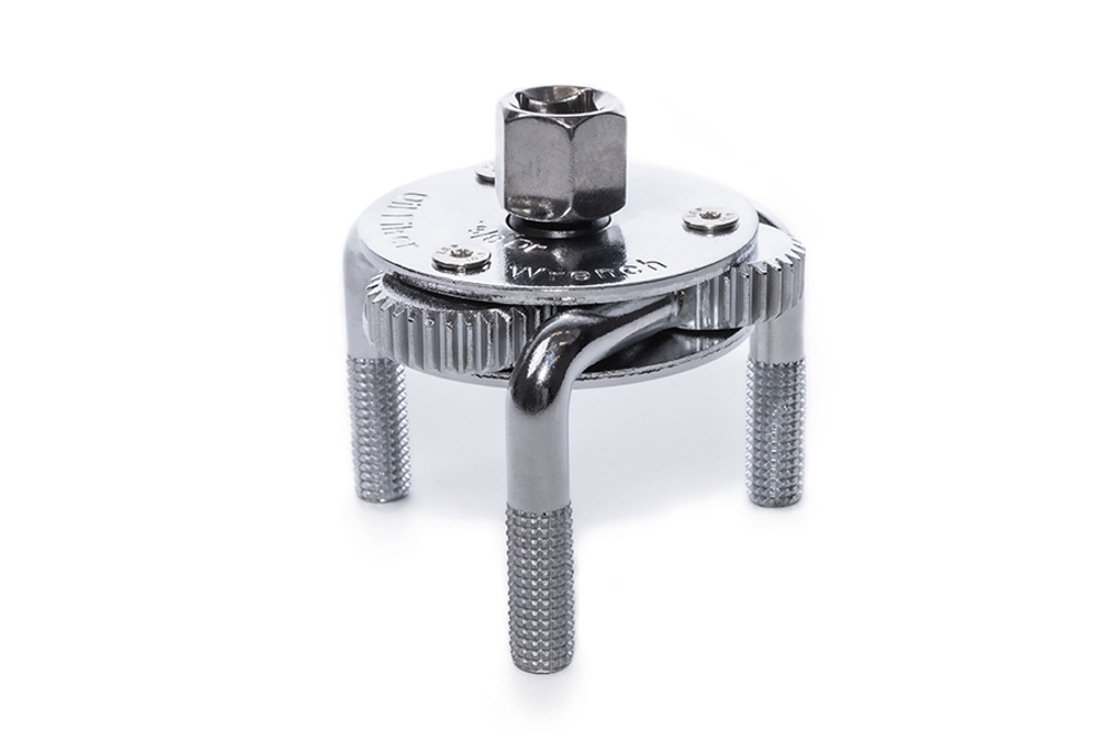 ST010236 Съемник масляного фильтра 3-х захватный 64-120 мм.