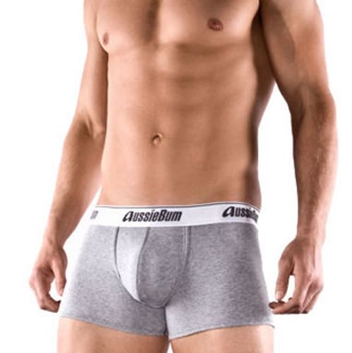 Мужские трусы боксеры Aussiebum Cotton Soft Hip Metro Grey