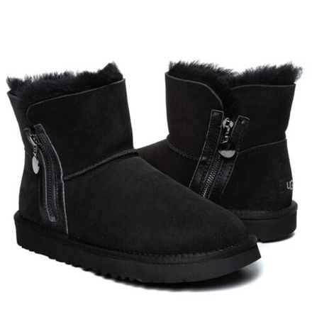 Угги Classic Mini Zipper Black
