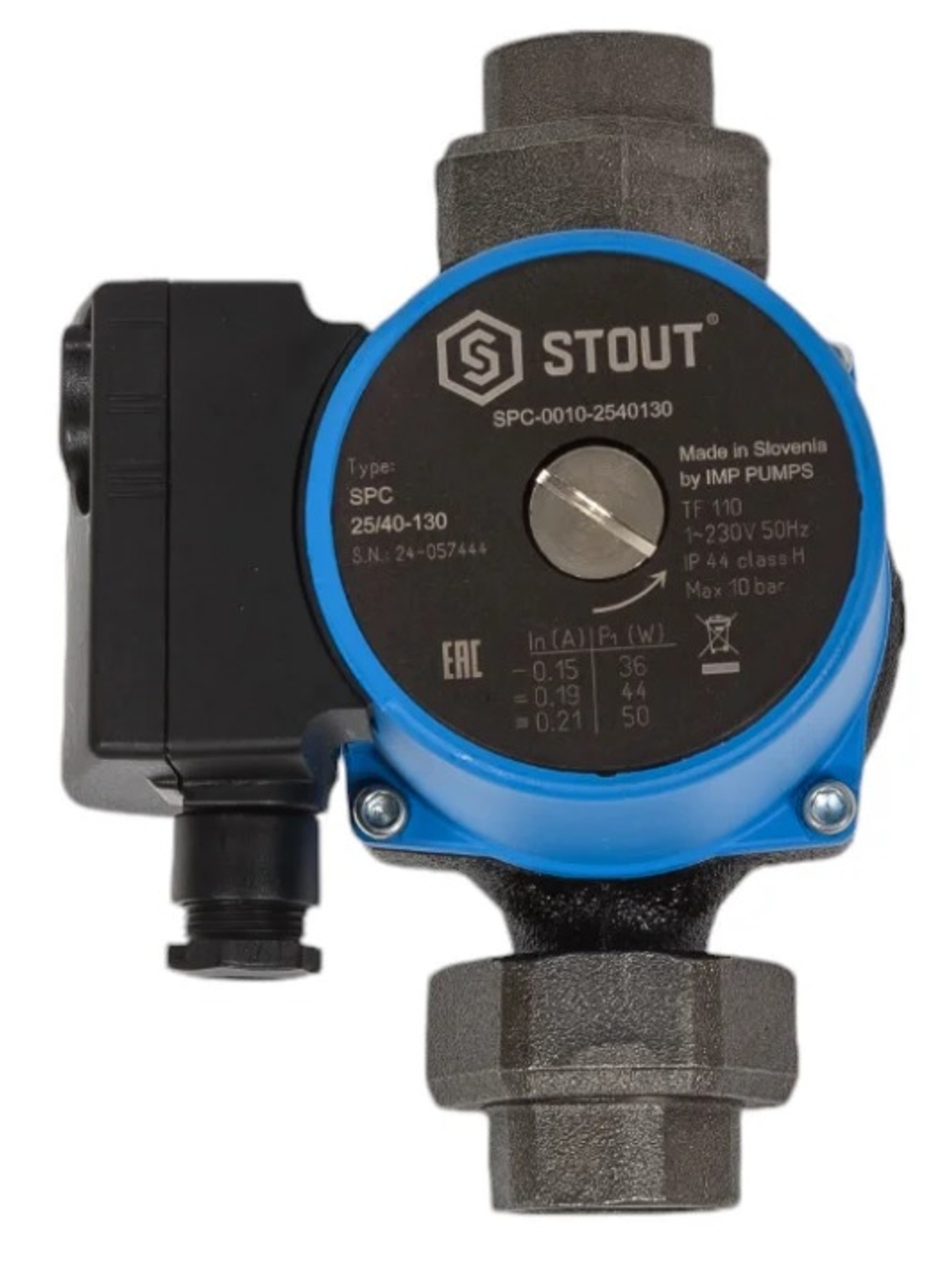 Циркуляционный насос Stout 25/40-130 мм