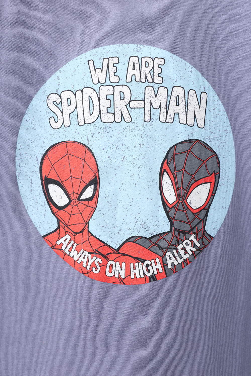 ZARA ФУТБОЛКА SPIDER-MAN © MARVEL, ГОЛУБОЙ