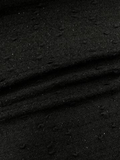 Твид шерсть с хлопком, п/э и п/а Chanel черный с фактурный