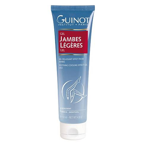 Gel Jambes Legeres Венотонизирующий охлаждающий гель с мгновенно впитывающейся текстурой и бодрящим ароматом предназначен для быстрого устранения усталости и тяжести в ногах.