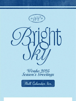 товары WONHO - BRIGHT SKY 2025 SEASON'S GREETINGS WALL CALENDAR Version