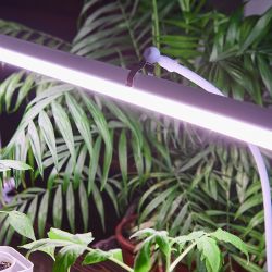 UFP-M02C-450 WHITE POLYBAG SET2 Подставка для светильника ULI-P. на прищепке. длина трубки 450мм. набор из 2шт. Белая. ТM ФитоЛето