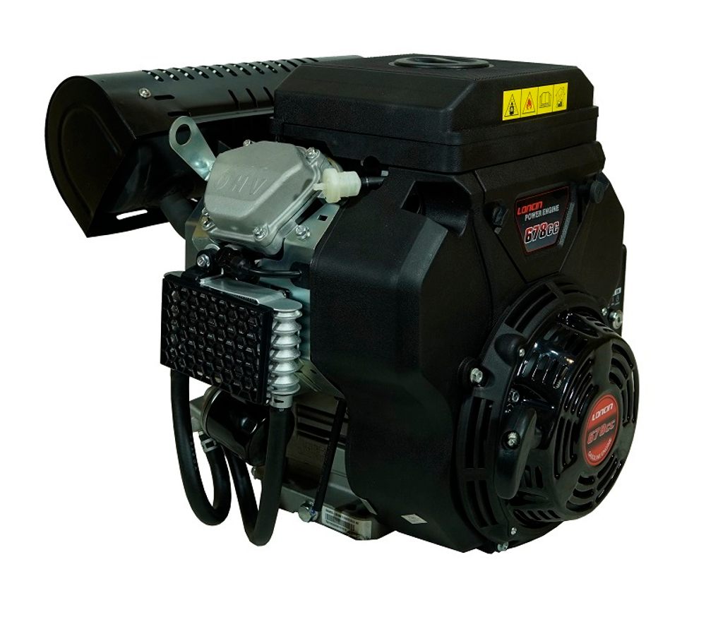 Двигатель Loncin LC2V78FD-2 (H type) V-образн, D25 мм, 20А, ручной и электрозапуск)