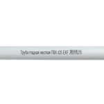 Труба гладкая ПВХ жесткая d25мм бел. (дл.2м) PROxima EKF trg-25w-2m
