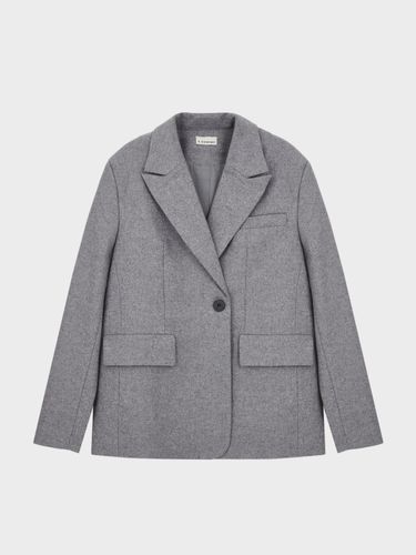 Пиджак в стиле oversize из итальянской шерсти