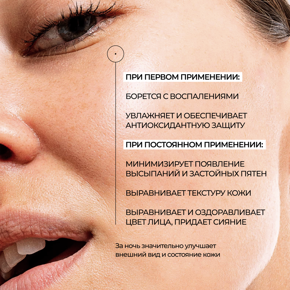 СОЮЗНИКИ КОЖИ Ночная несмываемая маска против несовершенств / ALLIES OF SKIN Promise Keeper Nightly Blemish Treatment, 48 мл