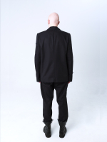 Пиджак "Бессмертный" с пайетками. Черный