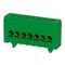 Клемма заземления, 7 отверстий, изолированная зеленая Schrack Technik IK021037I-