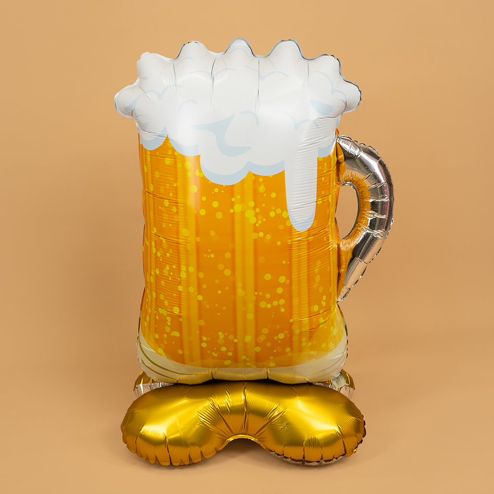 Шар 3D (60''/152 см) Фигура на подставке, Кружка пива