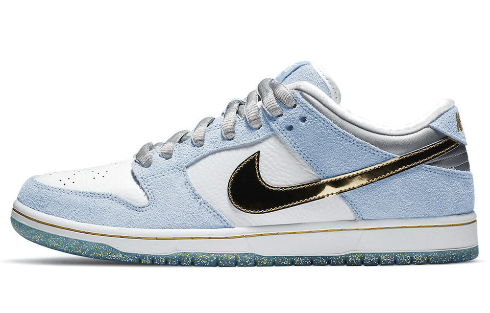 Nike Dunk SB SB Pro QS "Holiday Special" Frozen Blue Valentine's Day non-slip low-top sneakers for men and women the same blue