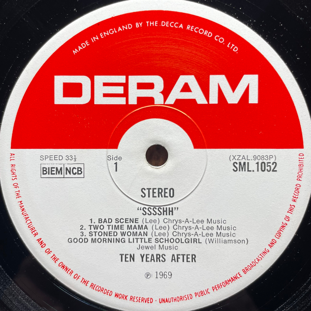 Ten Years After - Ssssh. (UK 1969г.)