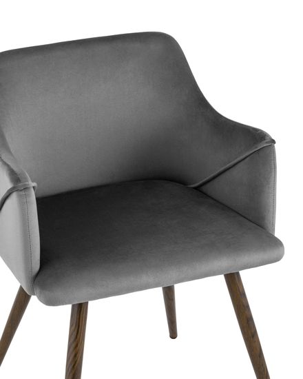 Стул Монарх NEW серый 2 шт