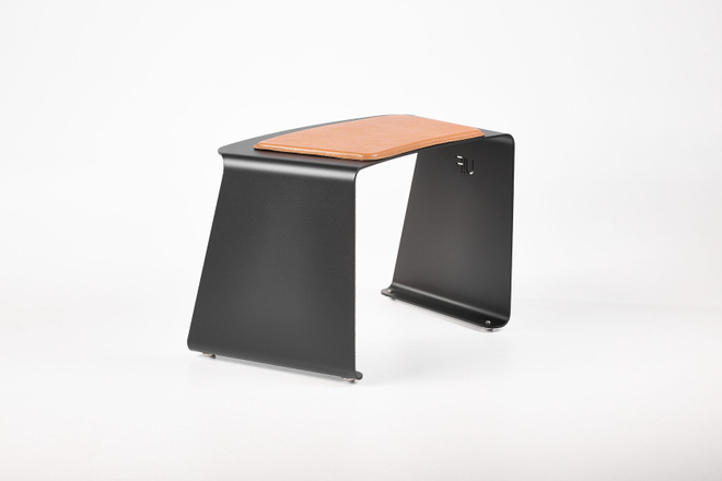 Уличное кресло STEEL SEAT ARC black (Up!Flame)