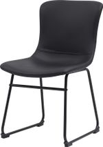 Кресло для посетителей Everprof Expo CF Экокожа Черный