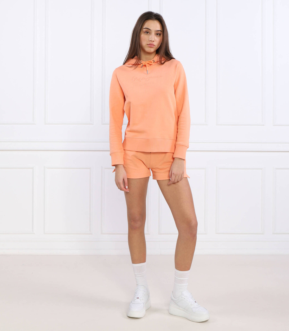 Худи WHITNEY Pepe Jeans London - оранжевый(PL581312)