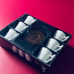 Lenardi 235-081 Кофейный набор 12пр. 90мл TROPICAL в под.уп.(х12)Фарфор