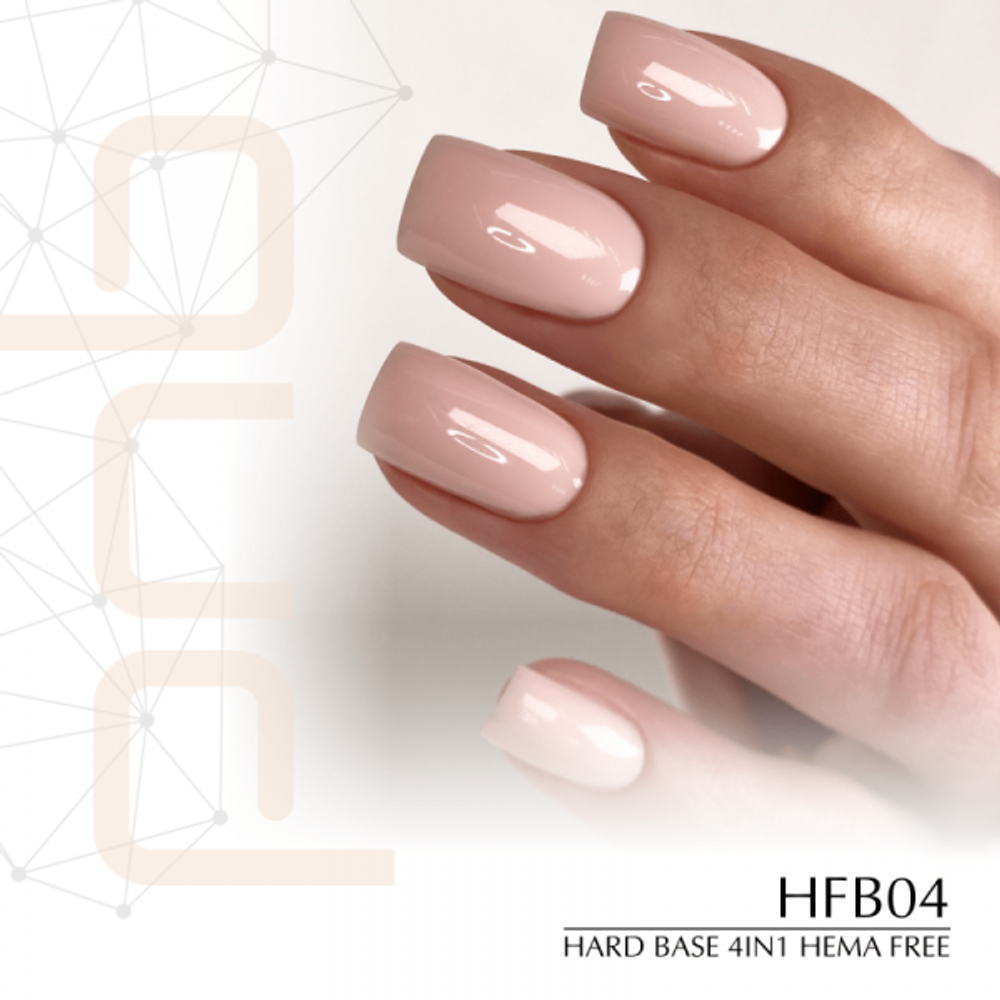 База без содержания HEMA PNB HFB04 УФ/ЛЕД/ Hard Hema Free Base PNB HFB04, 8 ml UV/LED