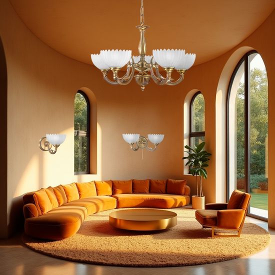 Подвесная люстра Reccagni Angelo L.3620/5