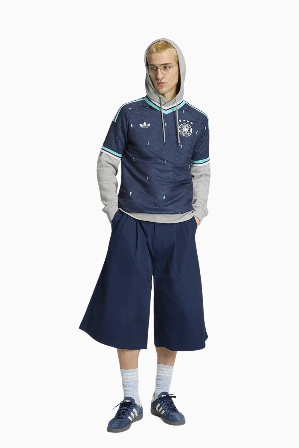 Футболка adidas Originals Germany 2026 Away - синий