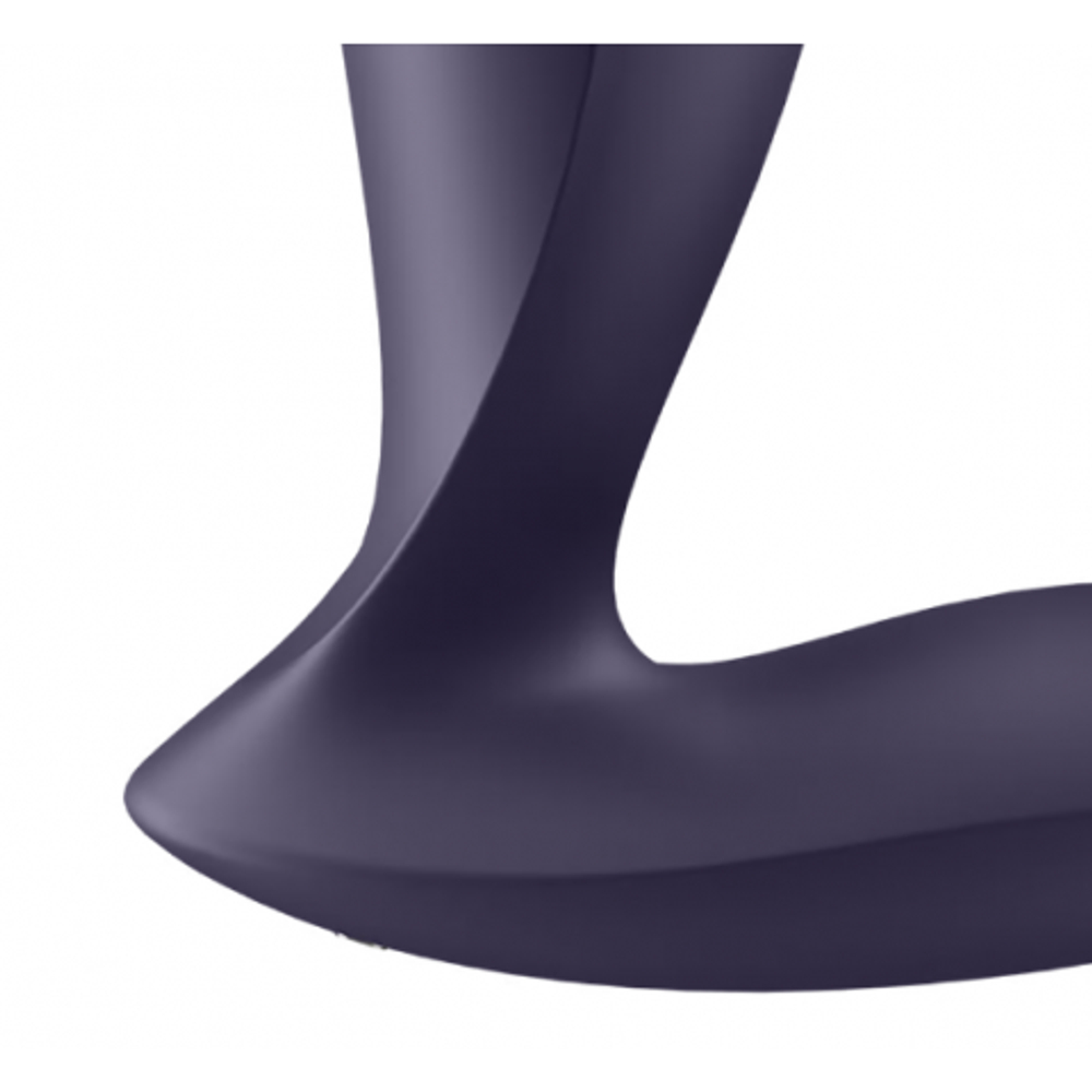 Анальный виброплаг Satisfyer Power Plug фиолетовый (Connect App)