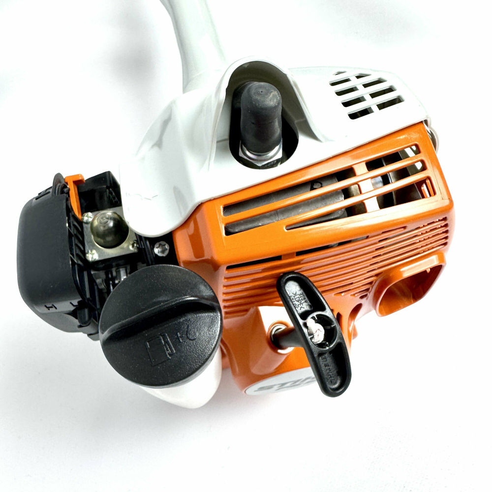 Триммер STIHL FS55 GBS, бензиновый, 2MIX 2х-тактн 0,75кВт 1л.с T-образная, лямка, нож, без катушки
