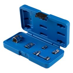 KING TONY (78106) Набор переходников 1/4", 3/8", 1/2", 3/4", 6 предметов, кейс