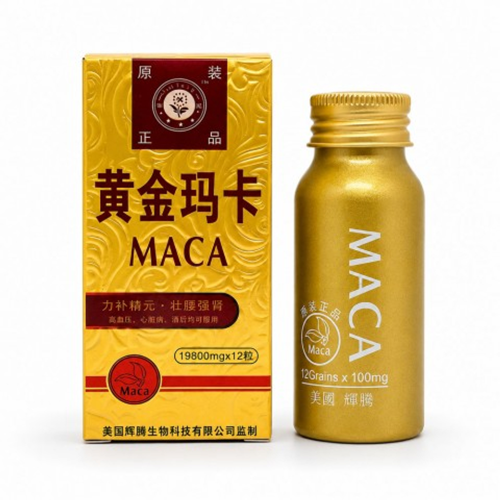 Возбуждающее средство для мужской потенции Мака (Maca) 12 табл.