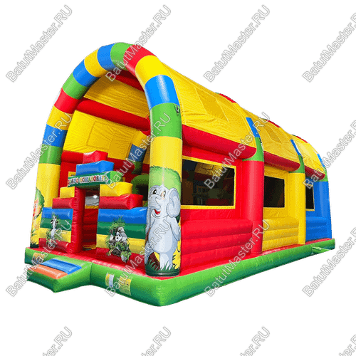 Коммерческий надувной батут "Радуга 2" 11*6*6 м