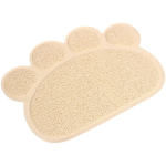 Коврик для животных «ДОНКОТТИКО», лапушка, цвет бежевый, 30*40см (лейбл)