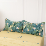 Комплект постельного белья Сатин с Одеялом 100% хлопок 160x80 на резинке OBR156