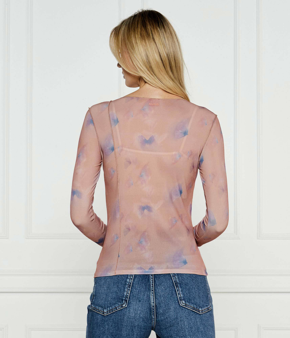 Блузка Deuphine HUGO - нюд(50530450)