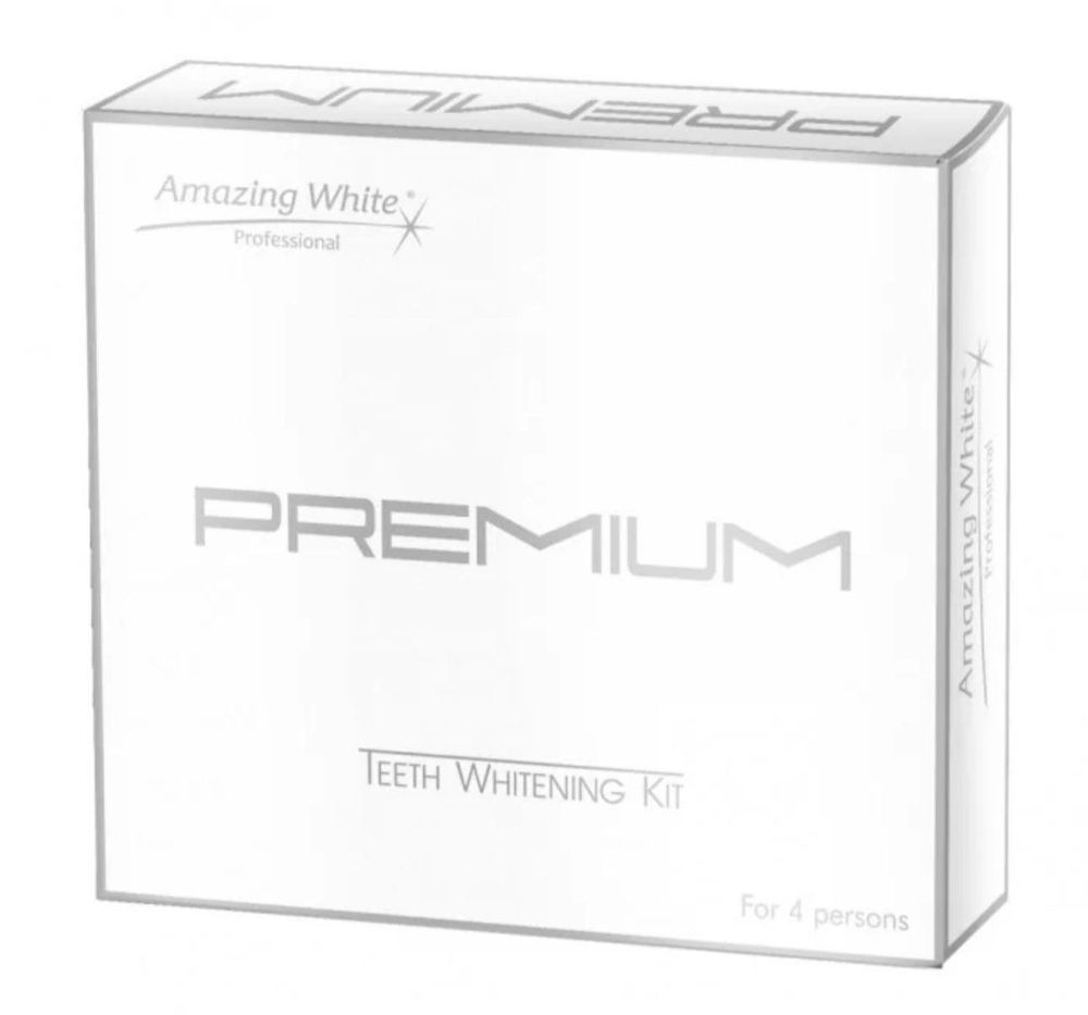 Amazing White Professional Premium 38% Набор для клинического отбеливания лампой на 4 чел.