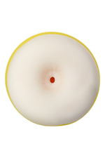 Мастурбатор-анус A-Toys в желтой колбе (Цвет: телесный)